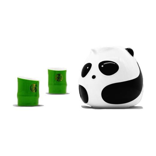 五粮文创·熊猫主题酒具礼盒（黑白）*1套 商品图0