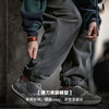 工装优选美式双面摇粒绒束脚卫裤加绒保暖运动休闲直筒长裤男秋冬 商品缩略图4