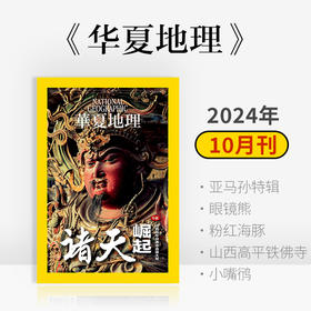 《华夏地理》杂志2024年10月刊-亚马孙特辑&山西高平铁佛寺 眼镜熊 粉红海豚 小嘴鸻