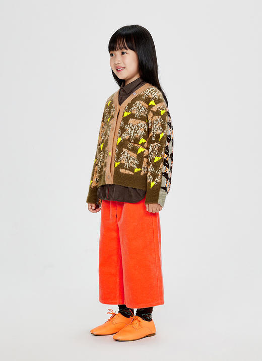 jnby  24年冬款   短款开襟毛衣  1O0312040 商品图9