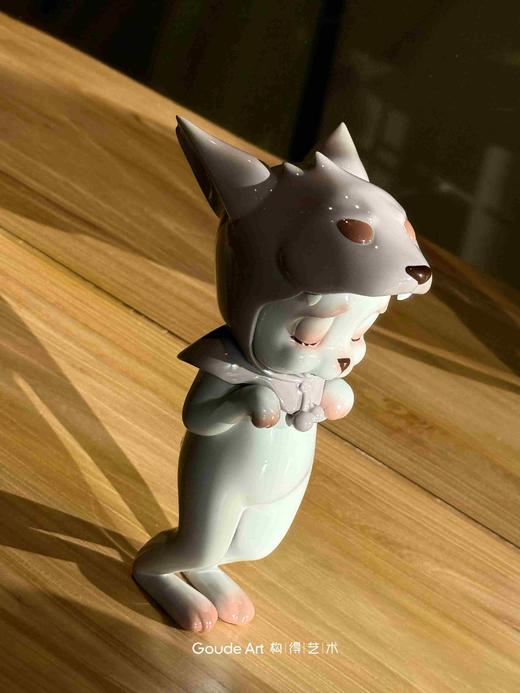 唐自豪《委屈的嘤嘤兔》大灰狼99版 商品图4