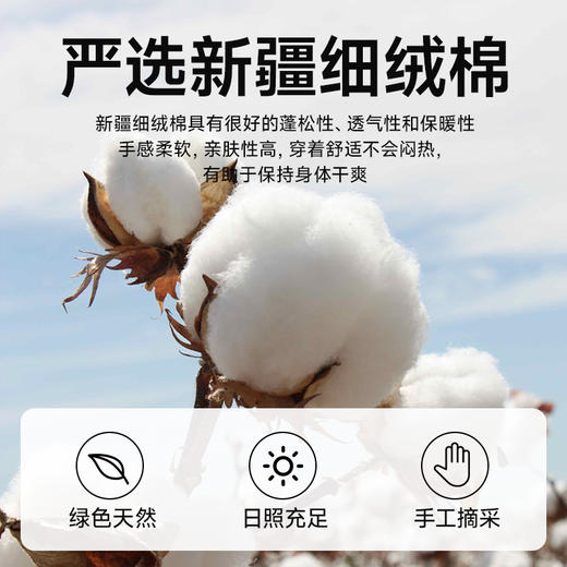 棉小伙【经典版长款棉衣】 天然棉花保暖棉衣  男女同款  连帽防风  可机洗不变形  休闲宽松兼容性强 有厚款可选 商品图5