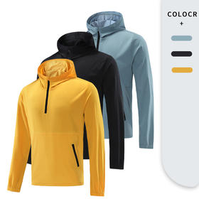 跃牌【跃LEAP-ACTIVE】系列 秋冬男款户外休闲速干运动外套W001