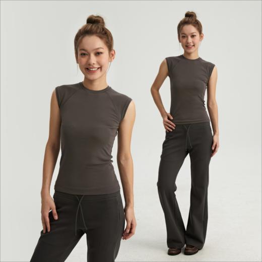 oneup插肩弹力短袖T恤 商品图0