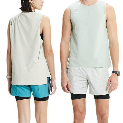 跃牌【跃LEAP-ACTIVE】系列 马拉松速干运动背心男女款训练透气背心4111009 商品图4