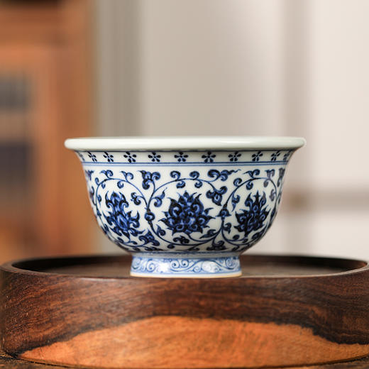 永明尚玩青花明缠枝大压手 商品图0