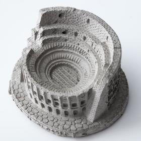 古罗马斗兽场烟灰缸创意潮流北欧ins工业风烟灰缸多肉房间装饰品