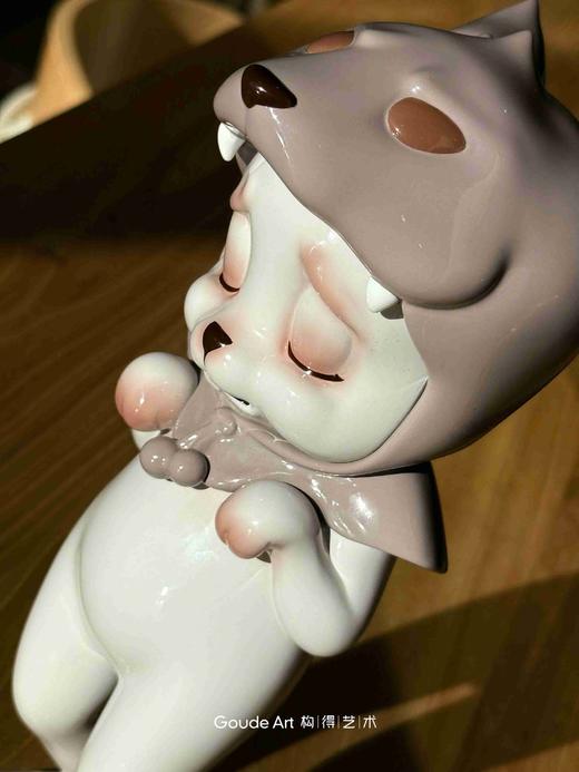 唐自豪《委屈的嘤嘤兔》大灰狼99版 商品图2