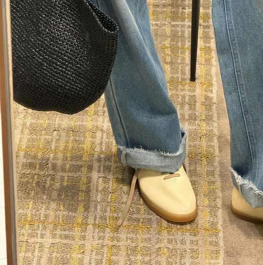 【顺丰包邮】02239 洛诗琳羊皮TR新款轻便真皮软底极简风休闲鞋0057 商品图1