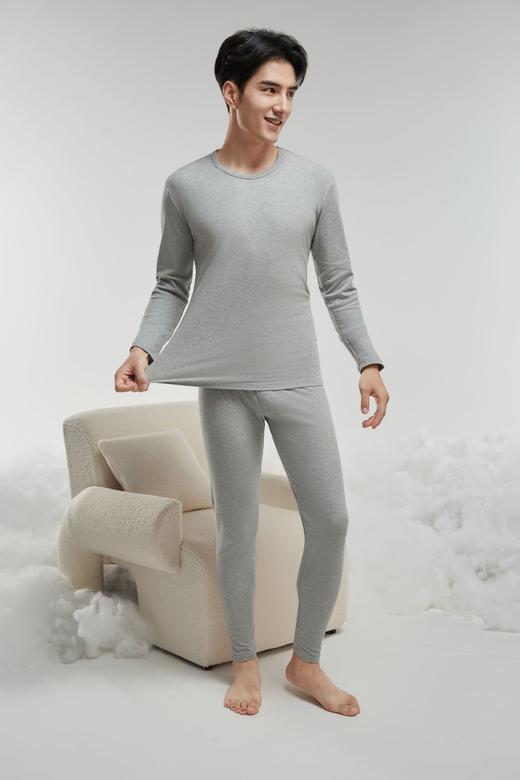 【Greengood绿嘉】B4F|绿嘉暖绒棉圆领男套装 商品图2