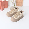 经典鲨2024年冬新款时尚韩版百搭圆头系带平底休闲鞋板鞋女KW279-D58321 商品缩略图4