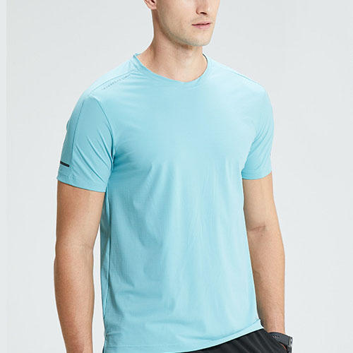 跃牌【跃LEAP-ACTIVE】系列 夏季圆领纯色速干冰丝透气T恤4111006 商品图1
