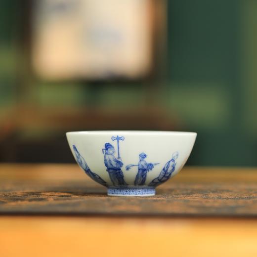 九本造物明皇会棋图喝茶杯 商品图2