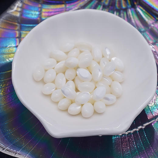 椭圆贝珠6x9mm 珠料意卡米诺手串念珠单颗珠子散珠半成品 商品图9