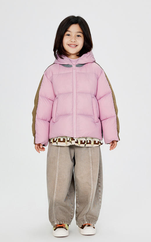 jnby  24年冬款  短款羽绒服  1O0C12180 商品图0