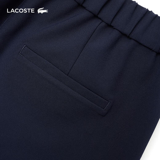 LACOSTE法国鳄鱼女装新款通勤百搭高腰长裤HF0706-98 商品图4
