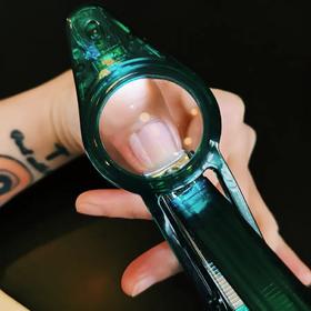 [屁侠推荐]樱花汇LED灯 4倍放大镜指甲钳 中老年适用指甲钳 