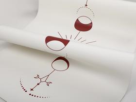 设计师款星光月影系列瑜伽垫磨砂加厚环保橡胶垫