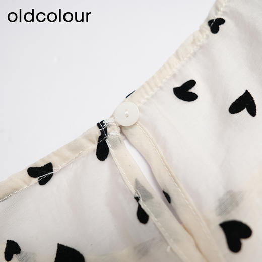 oldcolour春秋款法式气质百搭宽松长袖连衣裙两件套女DN33103461 商品图4