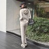 【顺丰包邮】99040 洛诗琳秋冬不规则卫衣锥形束脚针织裤两件套581 商品缩略图4