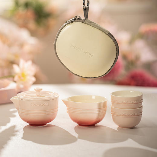 摩登主妇MONAZONE功夫茶具套装2024新款快客杯一人饮茶壶便携茶杯 商品图0