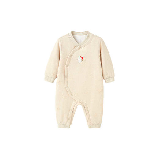 英氏新生儿连体衣秋冬纯棉宝宝爬服夹棉婴儿衣服冬季YLHAJ3Q018A YLAAJ3Q018A 商品图4