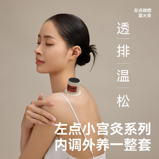 zdeer左点雷火灸微烟小罐灸家用艾灸贴草本灸筒悬灸yc0119011 商品图1