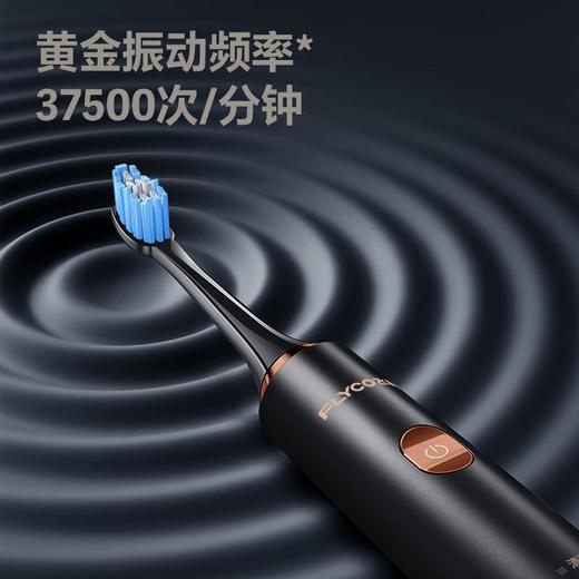 飞科电动牙刷 FT7205炫酷黑 成人全自动声波牙刷 商品图3