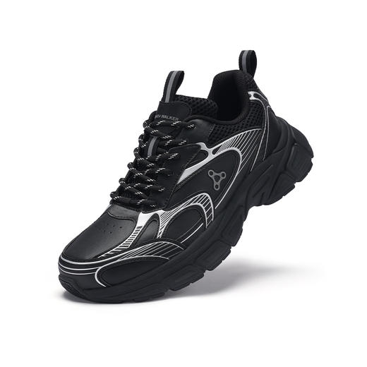 足行健按摩鞋足弓支撑夏季飞织网面透气经典休闲鞋-运筹帷幄 商品图7