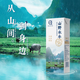 认养山野水牛奶 200ml*10盒 礼盒装整箱