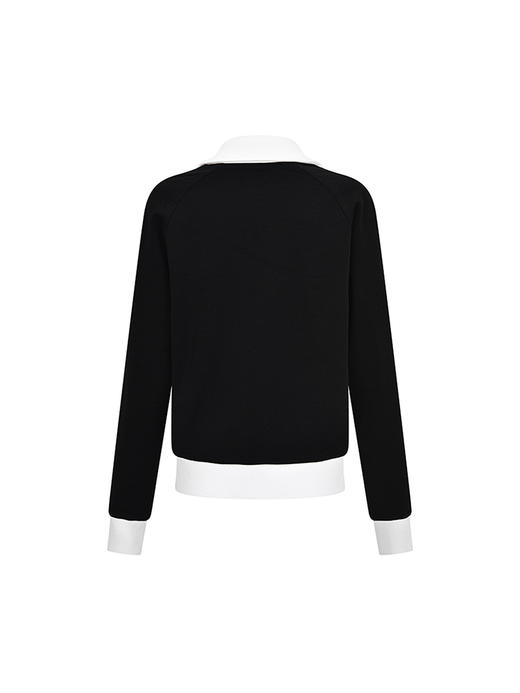 威雅/RARE 羊毛休闲外套直筒运动裤黑色女士休闲套装 商品图4