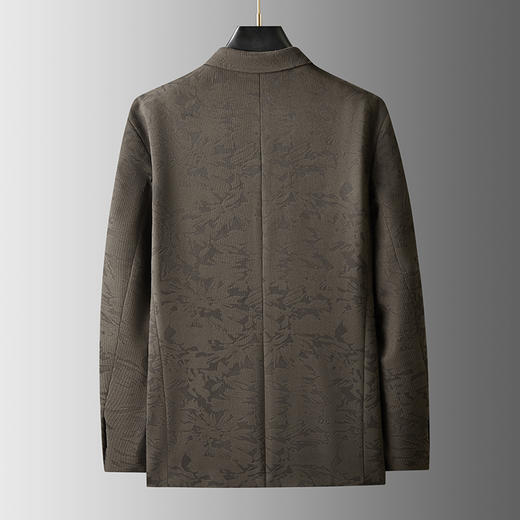 【新款DDA】大依优型品质西服外套商务夹克男宽松加肥加大码上衣胖子正装休闲 商品图2