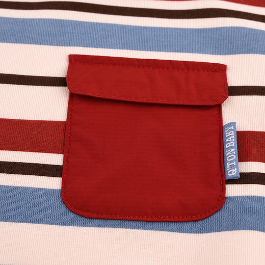 棉果果专柜同款冬季新品男童圆领复合绒加绒卫衣M412180424629 商品图3