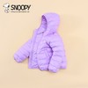 【团购】SNOOPY史努比童装羽绒服薄款连帽防风保暖110-150SF3316012 商品缩略图7