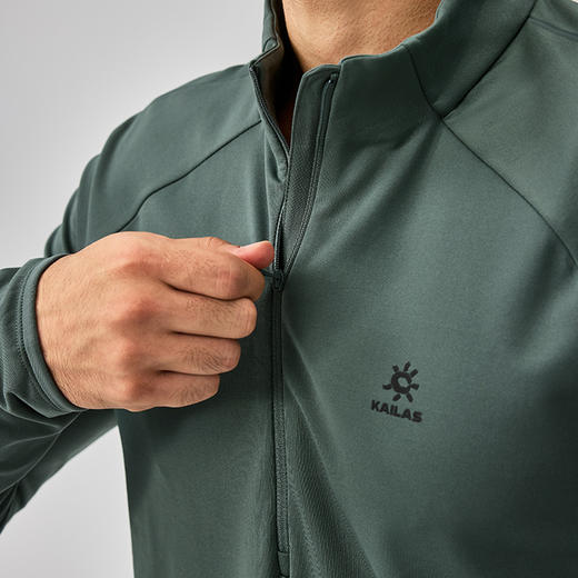 KAILAS凯乐石 户外运动 冬青 男款半开抓绒衣 KG2437105【Z】 商品图2