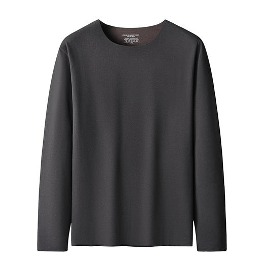 【羊绒保暖】【新款DSF】大依优型大码男装羊绒保暖上衣内衣弹力加绒舒适保暖秋衣 商品图5