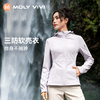 【轻暖短绒 立体剪裁】MOLYVIVI 女款修身软壳外套MLLJ24289（工作日72小时发货） 商品缩略图1