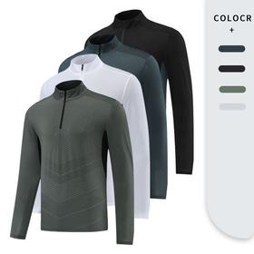 跃牌【跃LEAP-ACTIVE】系列 运动长袖男款宽松速干上衣跑步T恤806