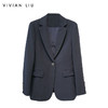 VIVIAN LIU薇薇安刘TB2443102初秋女装新款翻领一粒扣收腰西装 商品缩略图0