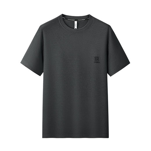 【特大码】【新款DX】大依优型德绒打底半袖短袖背心休闲加肥加大上衣男士胖子大码t恤打底 商品图3