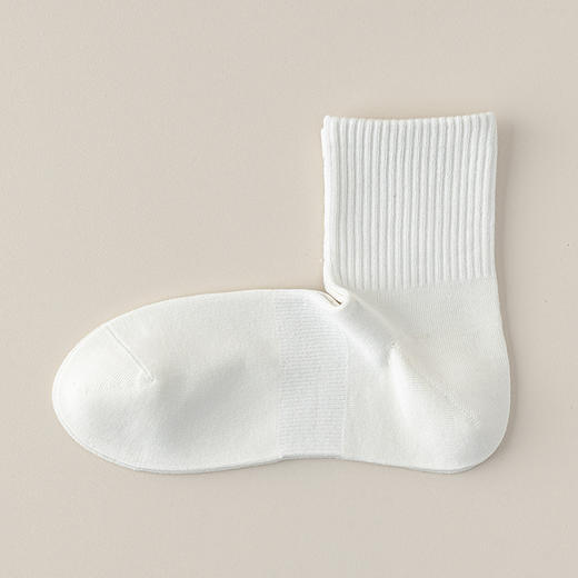 【直角纯色男精梳棉袜】直角纯色男士长筒袜秋冬保暖无骨男精梳棉袜子透气袜 商品图4