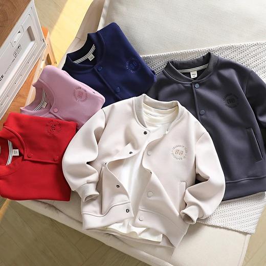 【男女同款棒球服】儿童棒球服 一穿3季！秋季万能百搭外套 亲肤细腻透气很抗造【童装专场】 商品图5
