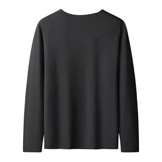 【羊绒保暖】【新款DSF】大依优型大码男装羊绒保暖上衣内衣弹力加绒舒适保暖秋衣 商品图4