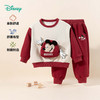 迪士尼【立体米奇口袋】24秋冬新款男童套装时尚撞色卫衣卫裤两件套ZD3DT046 商品缩略图0
