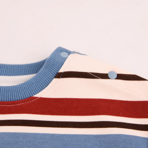 棉果果专柜同款冬季新品男童圆领复合绒加绒卫衣M412180424629 商品图2