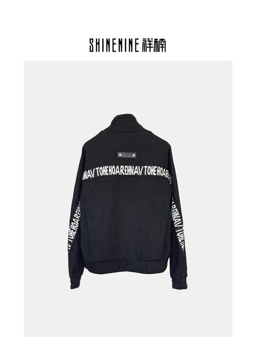 W332172817个性字母拼接夹克 商品图1