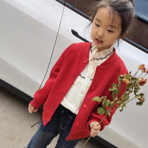 【男女同款棒球服】儿童棒球服 一穿3季！秋季万能百搭外套 亲肤细腻透气很抗造【童装专场】 商品图0