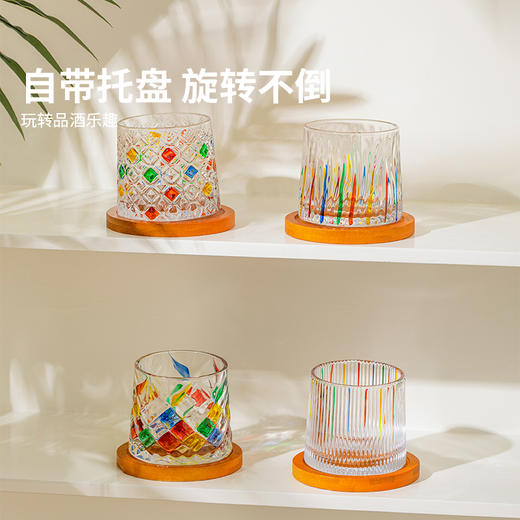 摩登主妇威士忌酒杯套装新婚结婚礼物订婚伴手轻奢高档洋酒杯子礼 商品图3