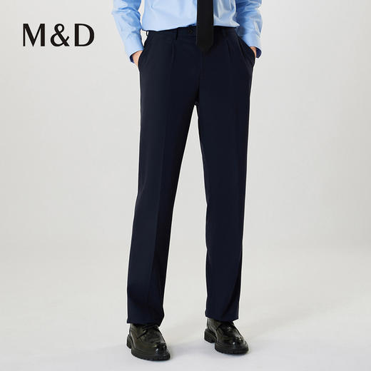 【名盾】化纤西裤，三合一混纺面料，耐磨经穿，单折舒适版型MXCB58653F 商品图1