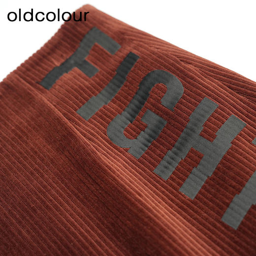 oldcolour复古气质高腰显瘦A字短款半身裙女L41061144 商品图2